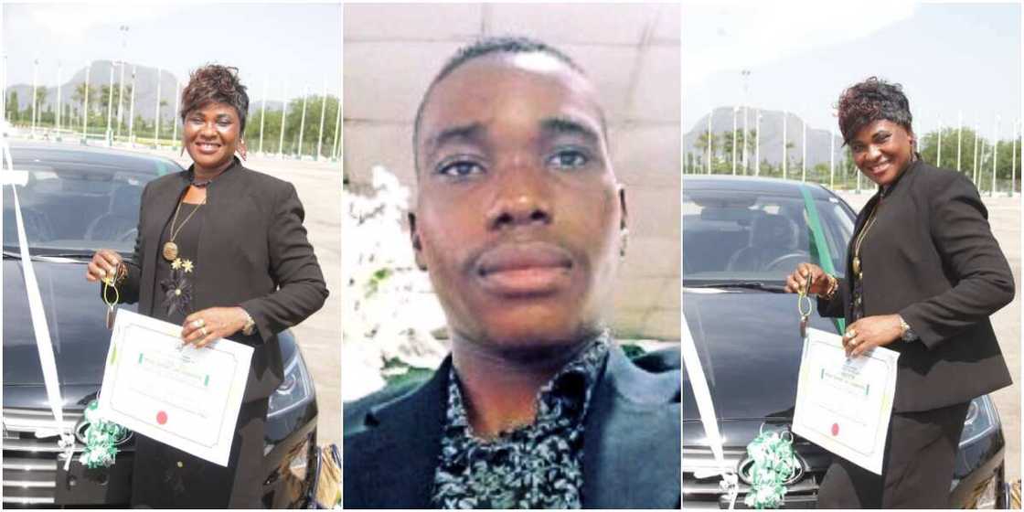 Tobenna Nnabeze celebrated his mum on social media Tobenna Nnabeze celebrated his mum on social media