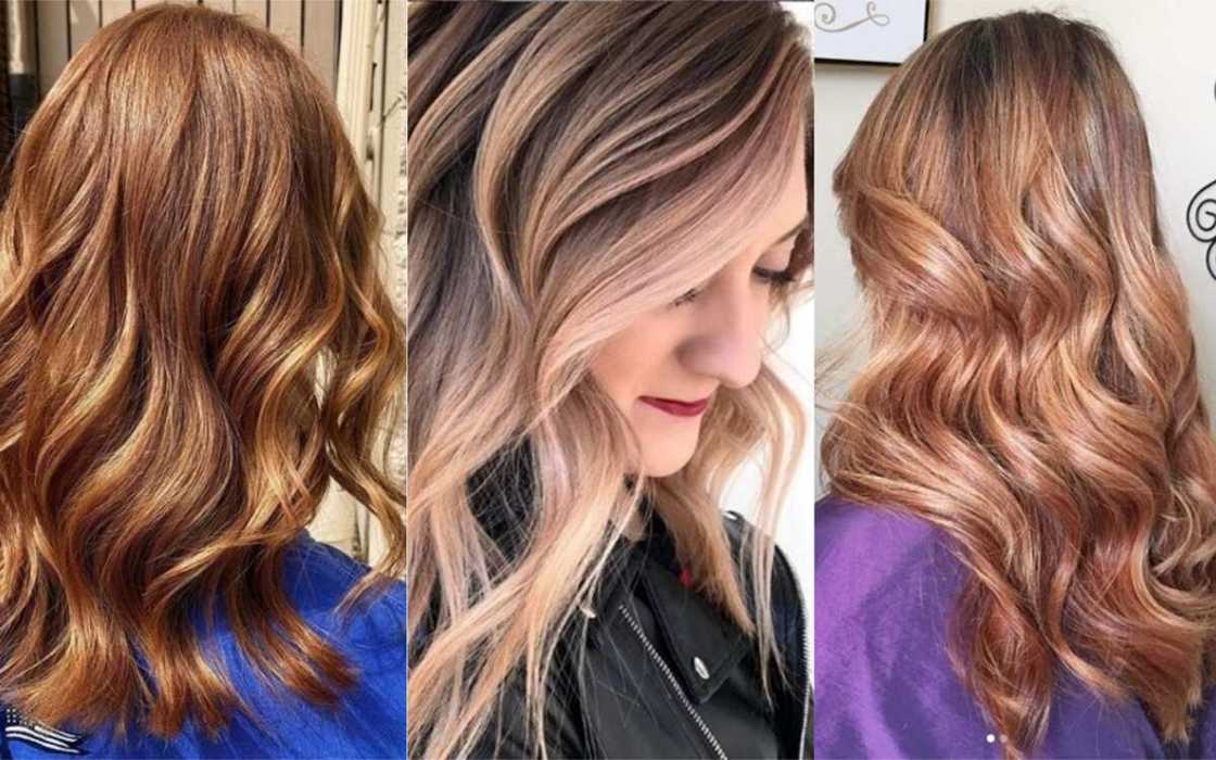 Strawberry blonde highlights Strawberry blonde highlights