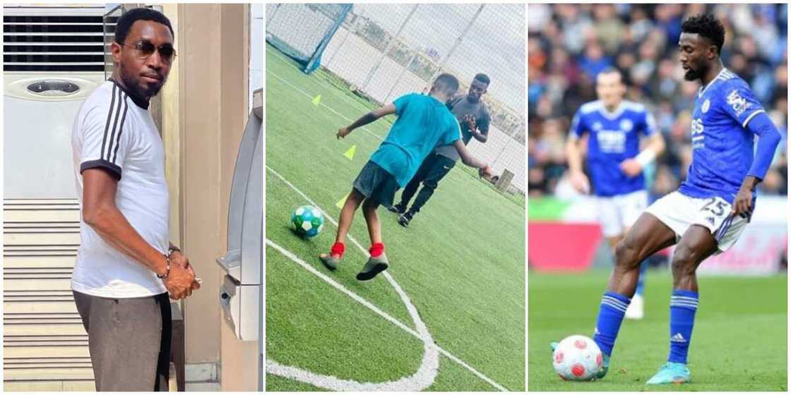 Timi Dakolo shares video of his son training for football Timi Dakolo shares video of his son training for football