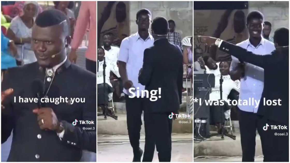 Gospel music in Africa/pastor invited member to altar. Gospel music in Africa/pastor invited member to altar.