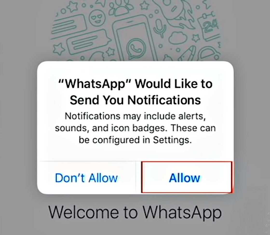 Allow sending notifications