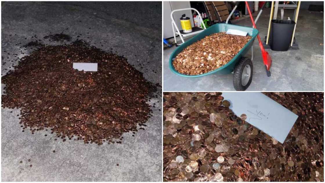 After Man Asked Former Boss to Pay him his Last N348k Salary, he Gets Oil Stained Coins of Same Amount After Man Asked Former Boss to Pay him his Last N348k Salary, he Gets Oil Stained Coins of Same Amount