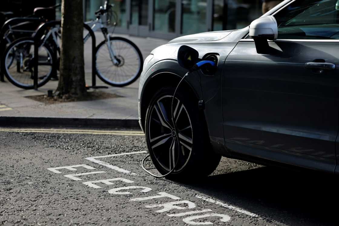 Just less than one in five new cars sold in Britain last year was an EV, a record market share but less than the government's 22 percent target