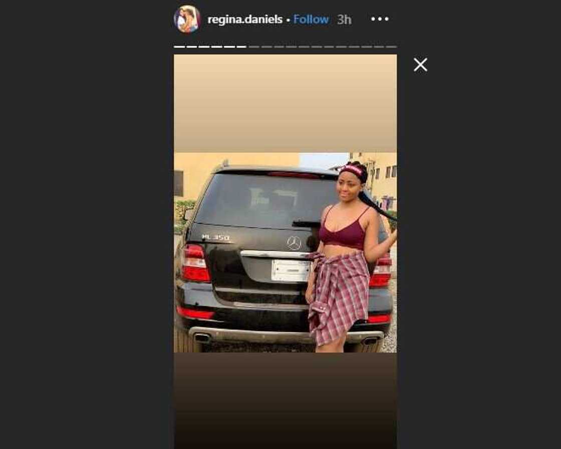 Teenage actress Regina Daniels acquires multi-million naira Benz Teenage actress Regina Daniels acquires multi-million naira Benz