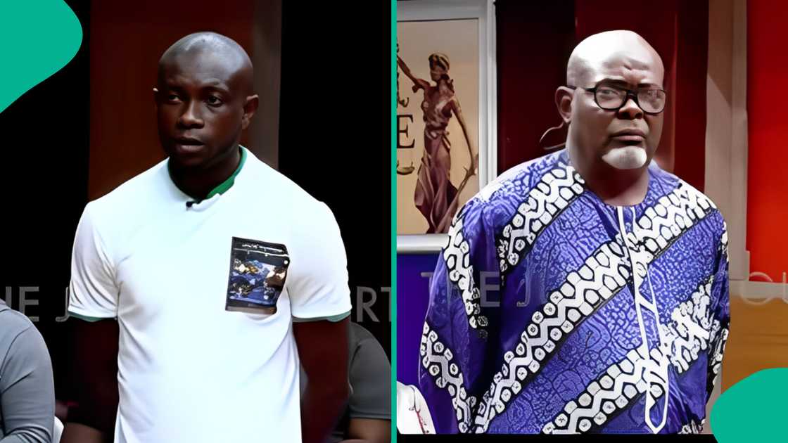 Man drags his father to court for denying his paternity. Man drags his father to court for denying his paternity.