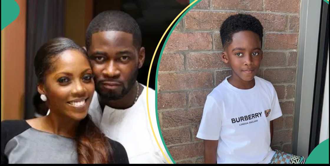 Tiwa Savage and Teebillz, Tiwa Savage and Teebillz's son Tiwa Savage and Teebillz, Tiwa Savage and Teebillz's son