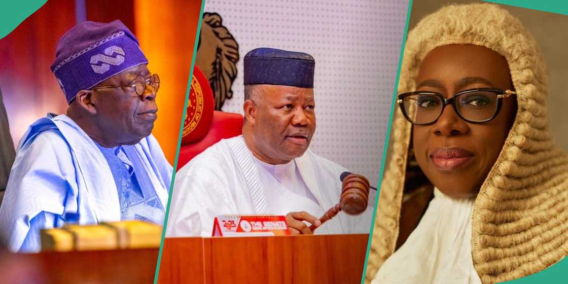 President Bola Tinubu confers national honors on Senate President Akpabio, Kekere-Ekun, Chief Justice of Nigeria, others President Bola Tinubu confers national honors on Senate President Akpabio, Kekere-Ekun, Chief Justice of Nigeria, others