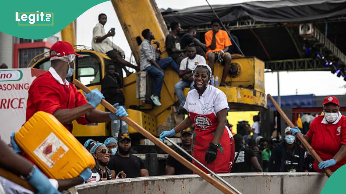 GWR: Hilda Baci sets new record after cooking largest pot of Nigerian jollof rice GWR: Hilda Baci sets new record after cooking largest pot of Nigerian jollof rice