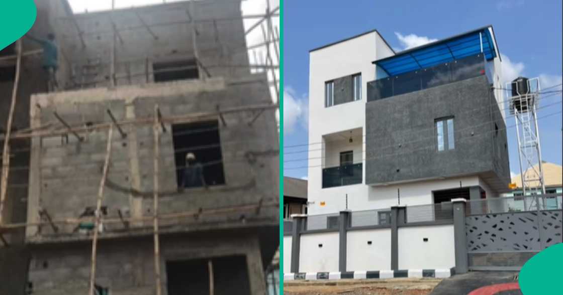 Lady flaunts house she built from scratch Lady flaunts house she built from scratch