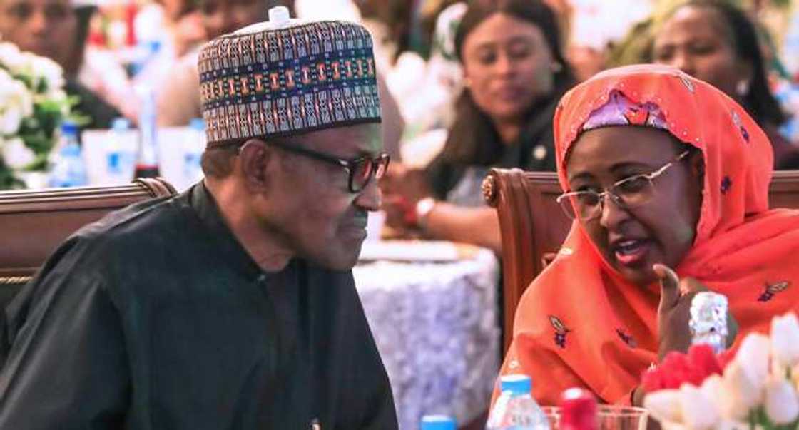 Na so ace zan iya gayyatar dukkanin yan Najeriya miliyan 15 da suka zabi Buhari zuwa liyafar cin abinci – Aisha Buhari Na so ace zan iya gayyatar dukkanin yan Najeriya miliyan 15 da suka zabi Buhari zuwa liyafar cin abinci – Aisha Buhari