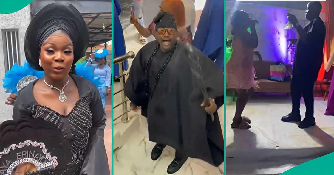 Woman celebrates as hubby marries her after two kids together Woman celebrates as hubby marries her after two kids together