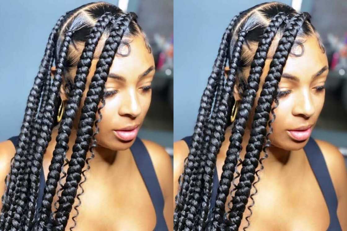 short knotless braids hairstyles short knotless braids hairstyles