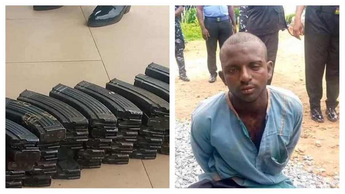 Da dumi-dumi: An kama wani mutum da bindigogi 53 a jihar Nasarawa Da dumi-dumi: An kama wani mutum da bindigogi 53 a jihar Nasarawa