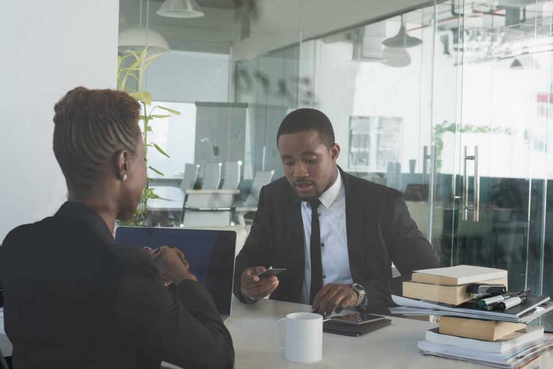 Bank workers in Nigeria