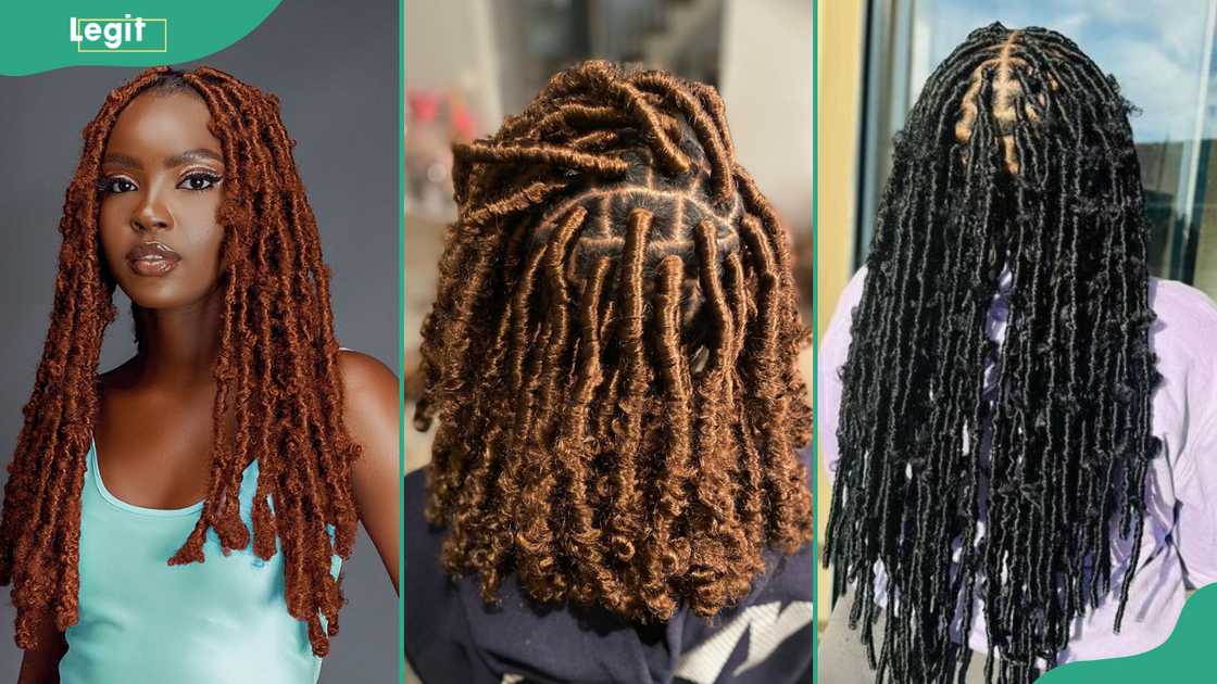 Unique butterfly locs Unique butterfly locs