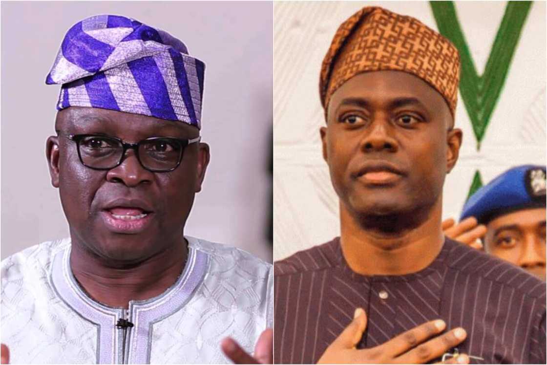 Makinde is a failed governor who doesn't deserve re-election, Fayose declares Makinde is a failed governor who doesn't deserve re-election, Fayose declares