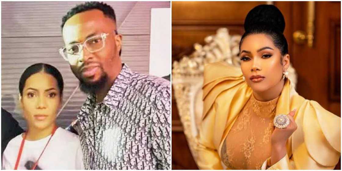 Maria Chike with boyfriend Kelvin, BBNaija Maria Chike Maria Chike with boyfriend Kelvin, BBNaija Maria Chike