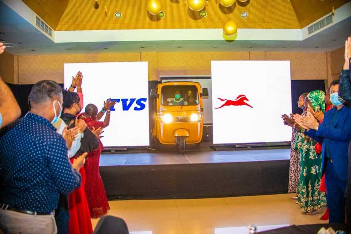 Simba TVS Nigeria officially launches next generation tricycle Simba TVS Nigeria officially launches next generation tricycle