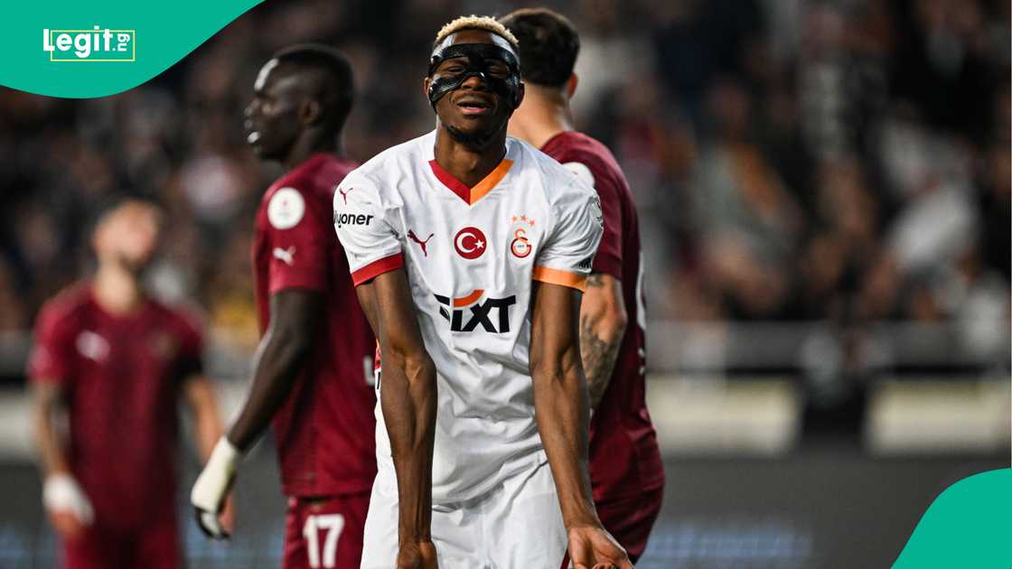 Victor Osimhen, Galatasaray, Hatayspor, Mersin Stadium, Mersin, Turkiye, Super Lig. Victor Osimhen, Galatasaray, Hatayspor, Mersin Stadium, Mersin, Turkiye, Super Lig.