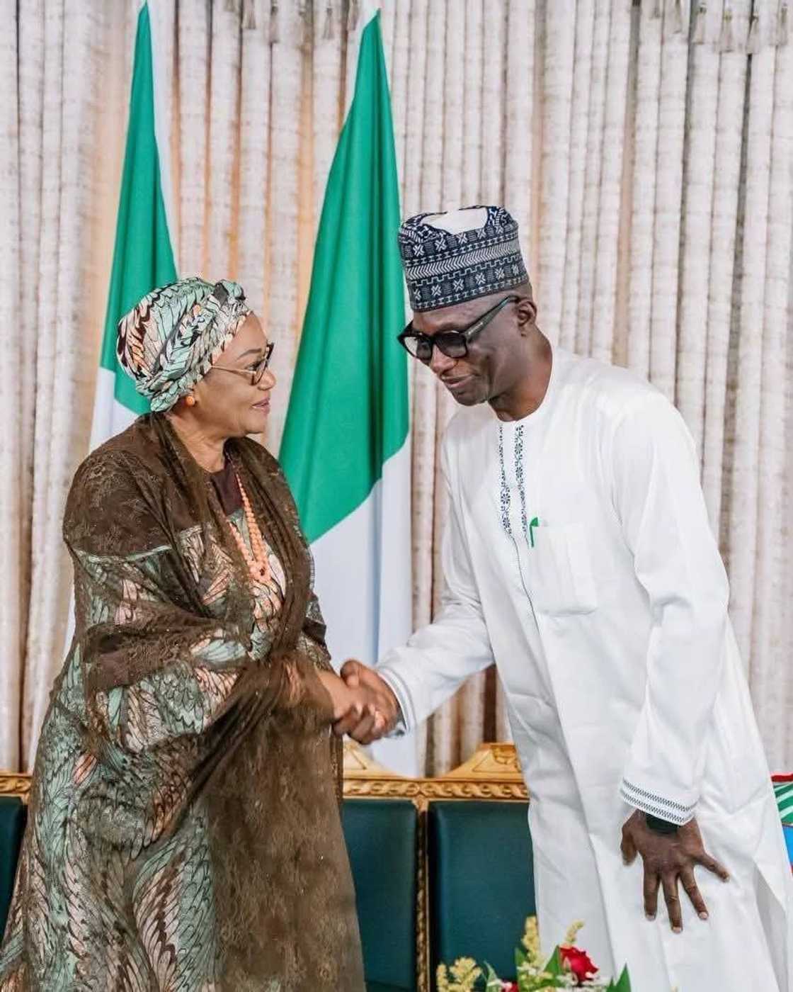 Jerry Adams ya godewa Uba Sank