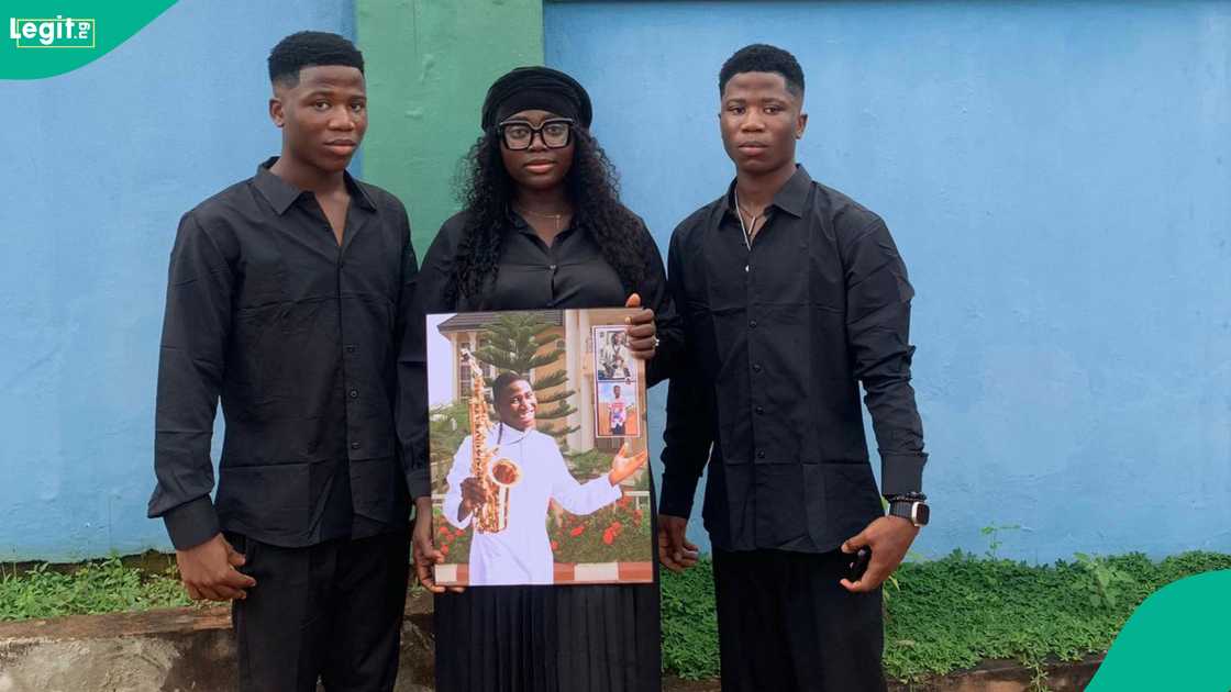 A lady shares how her brother died while playing football.