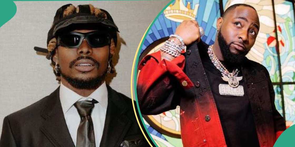 Singers Davido and Asake Singers Davido and Asake