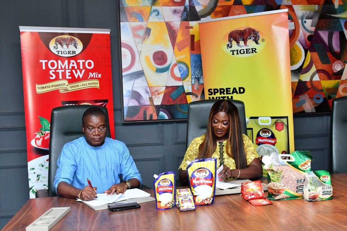 Mercy Johnson-Okojie Bags New Ambassadorial Deal with Tiger Foods Limited Mercy Johnson-Okojie Bags New Ambassadorial Deal with Tiger Foods Limited