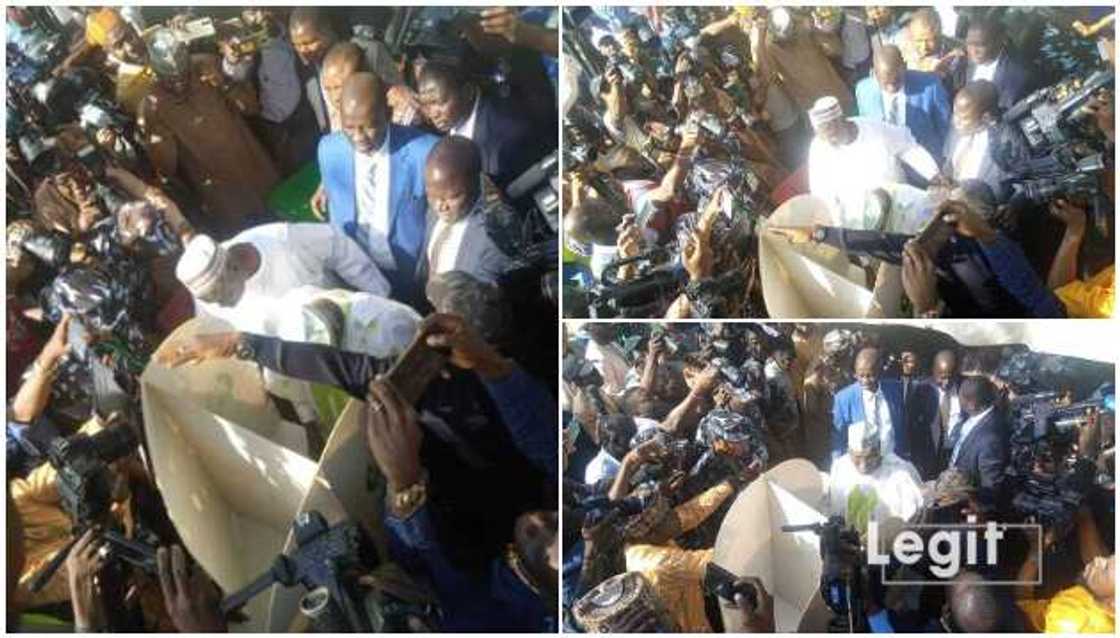 Atiku votes Atiku votes