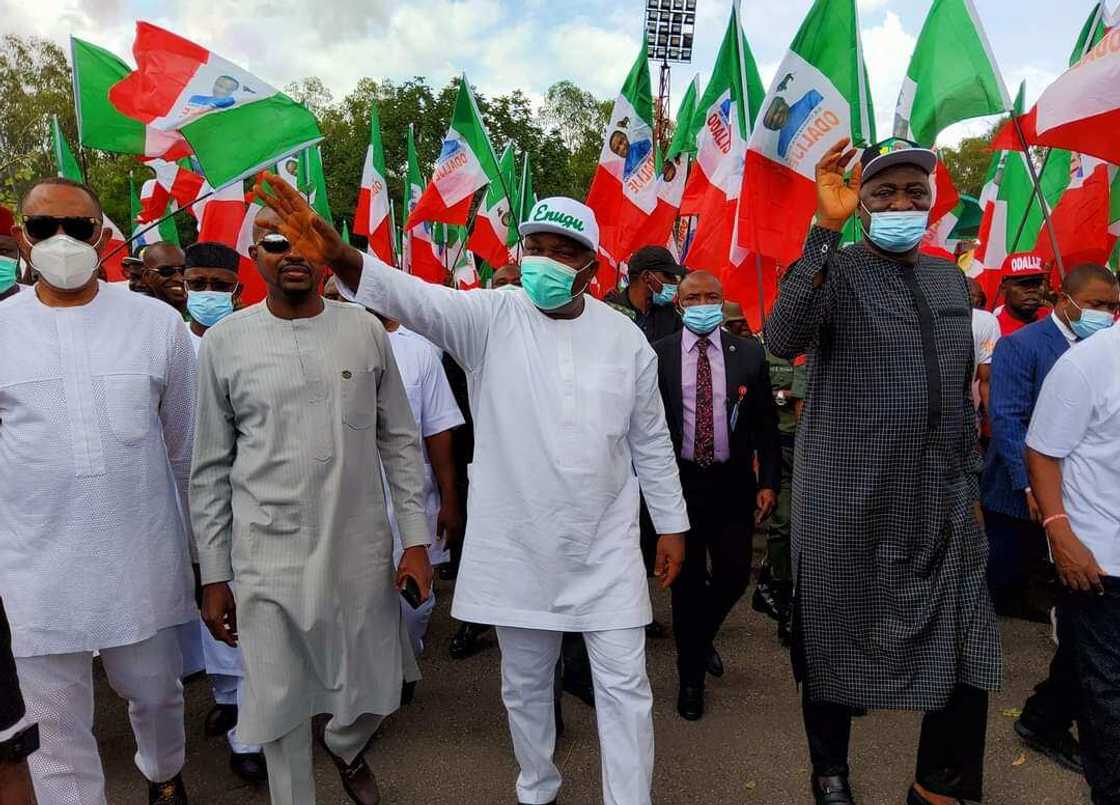 It Is Our Turn to Produce Governor in 2023 - Enugu Speaker, APC Chairman, Others Tell Ugwuanyi It Is Our Turn to Produce Governor in 2023 - Enugu Speaker, APC Chairman, Others Tell Ugwuanyi