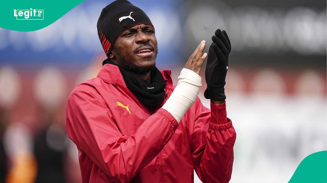 Victor Osimhen, Galatasaray, Florya Oktay Metin facilities, Istanbul, Turkiye.