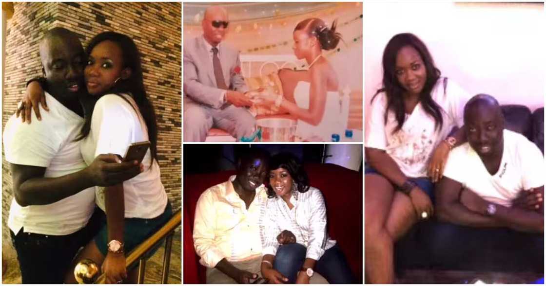 Obi Cubana and wife's growth in throwback video.