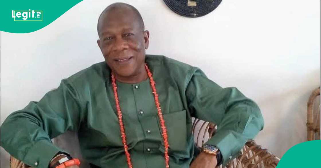 Hoton marigayi Okorodudu a kwanakin baya