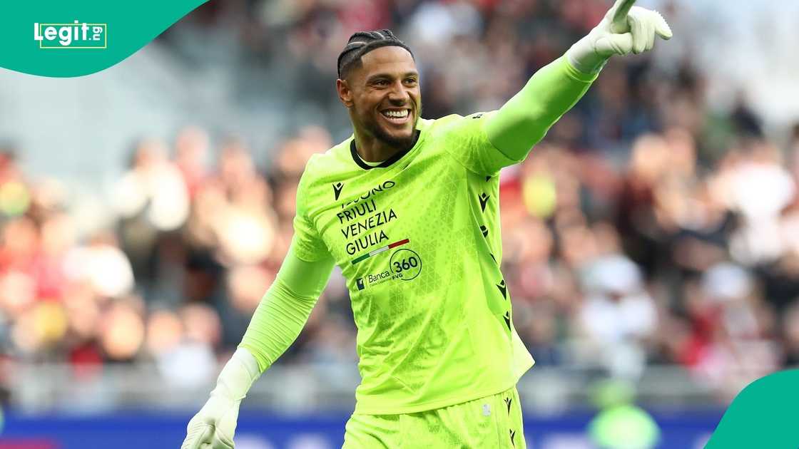 Super Eagles, Maduka Okoye, Serie A, Italy, Udinese, Football. Super Eagles, Maduka Okoye, Serie A, Italy, Udinese, Football.