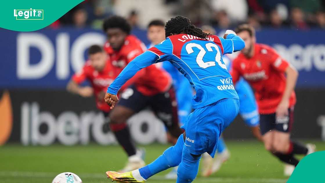 Ademola Lookman, Atletico Madrid, Osasuna, La Liga, Football, Europe. Ademola Lookman, Atletico Madrid, Osasuna, La Liga, Football, Europe.