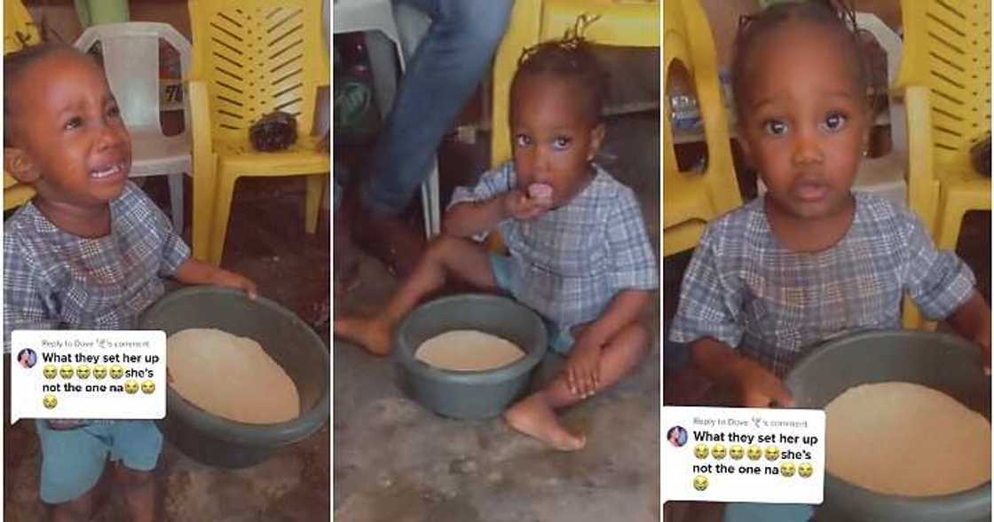 Little girl, garri, deny