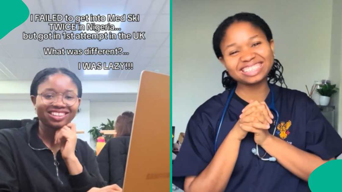 Lady rejoices as UK accepts her application to study medicine after failing twice to get accepted in Nigeria Lady rejoices as UK accepts her application to study medicine after failing twice to get accepted in Nigeria