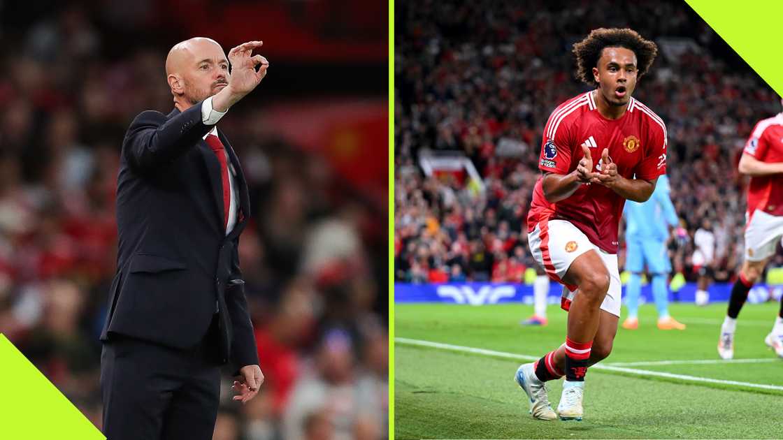 Joshua Zirkzee climbed off the bench to score the match-winning goal for Manchester United in their Premier League opener against Fulham.