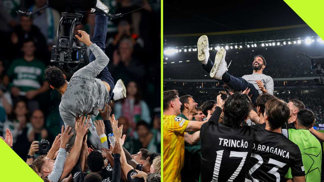 Sporting Lisbon Players Give Ruben Amorim Perfect Send-Off with Champions League Win