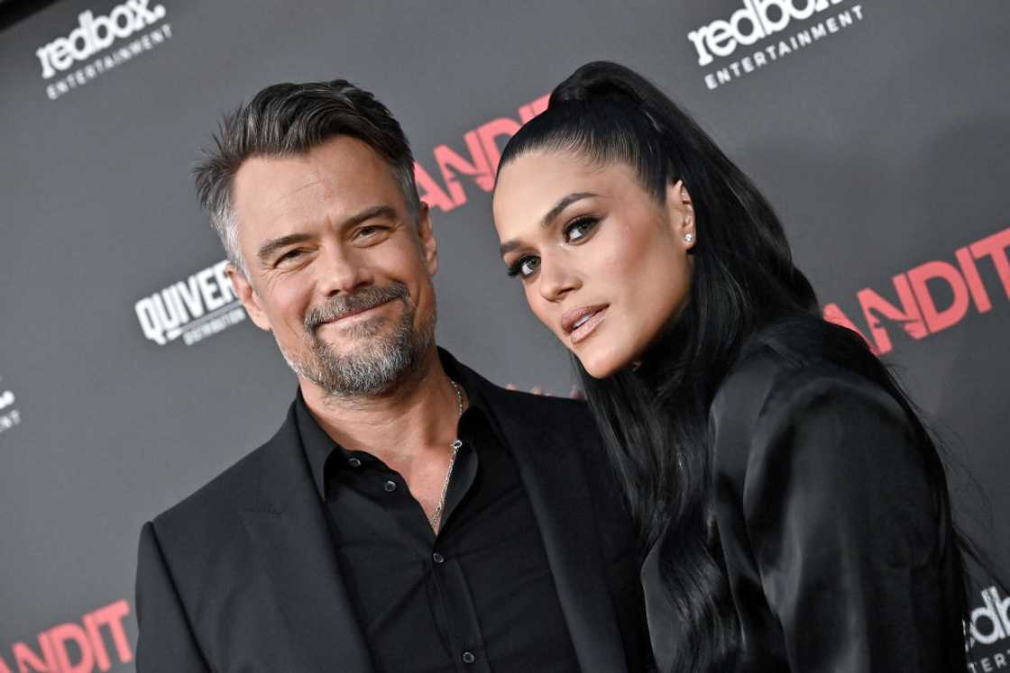 Josh Duhamel and Audra Mari in Los Angeles, California. Josh Duhamel and Audra Mari in Los Angeles, California.