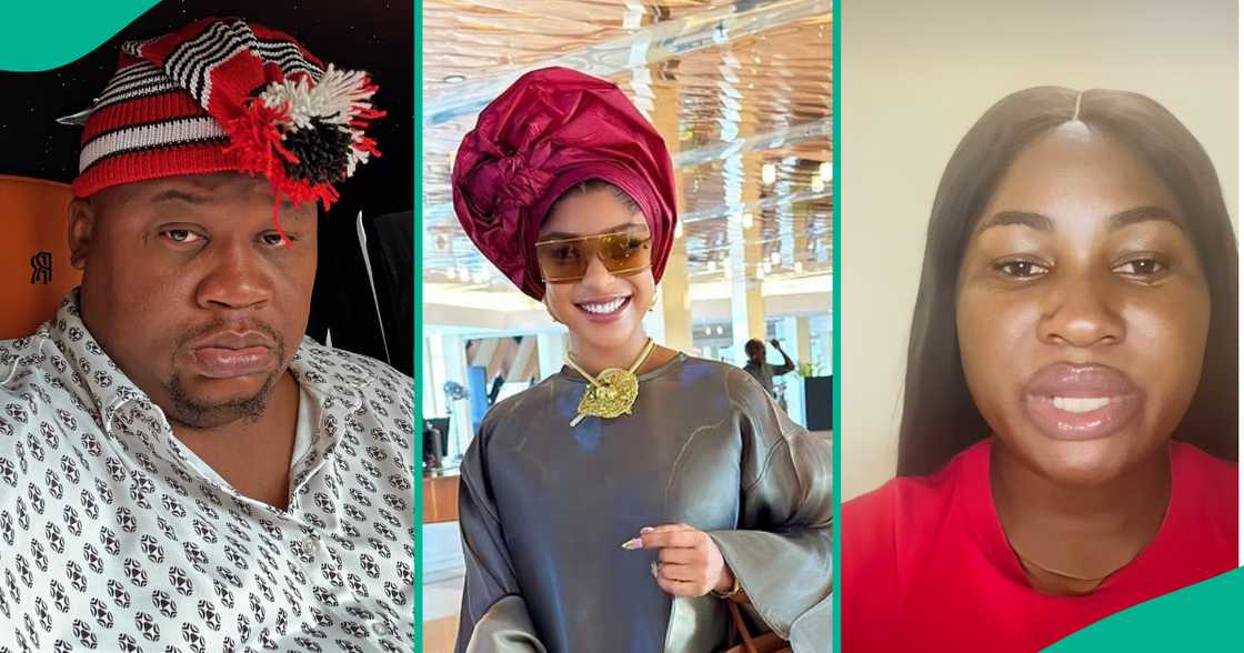 Cubana Chiefpriest reacts to Tonto Dikeh's allegation about DNA and alleged baby mama. Cubana Chiefpriest reacts to Tonto Dikeh's allegation about DNA and alleged baby mama.
