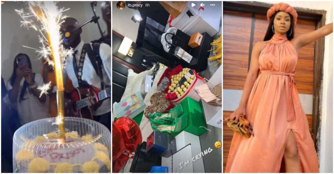 Priscilla Ojo shows off her gifts Priscilla Ojo shows off her gifts