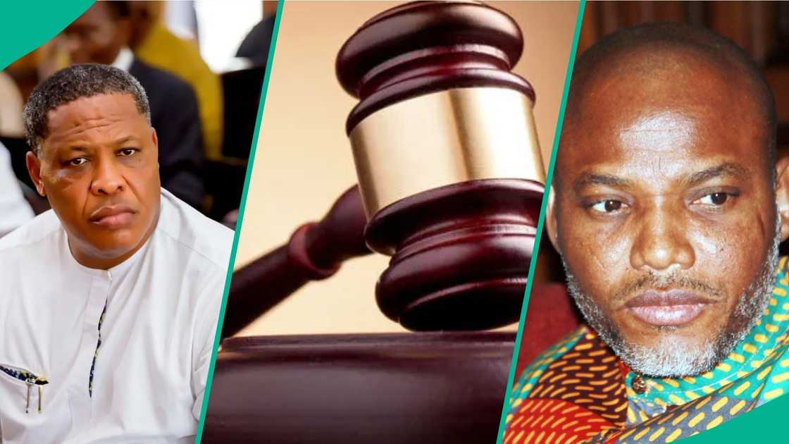A new video emerges showing Rep Obi Aguocha making a passionate appeal in court over rising tensions surrounding Nnamdi Kanu’s case. A new video emerges showing Rep Obi Aguocha making a passionate appeal in court over rising tensions surrounding Nnamdi Kanu’s case.