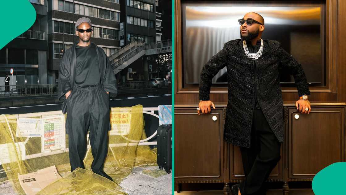 Mr Eazi reacts as X user drags Davido. Mr Eazi reacts as X user drags Davido.