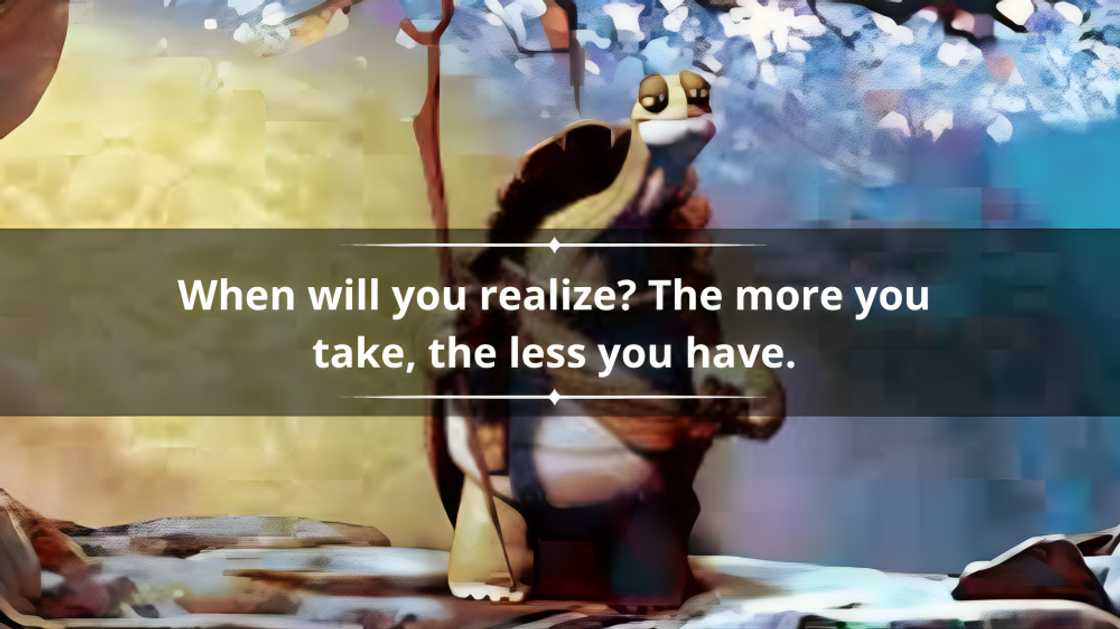 Master Oogway quotes