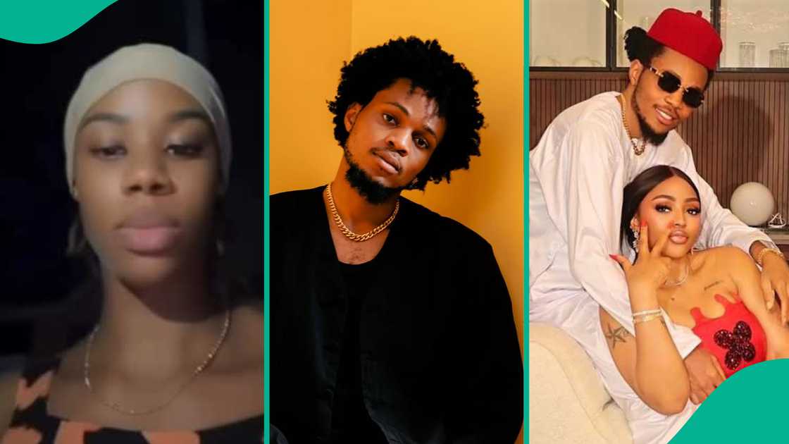 Regina Daniels' brother's wife cries out for help in video. Regina Daniels' brother's wife cries out for help in video.