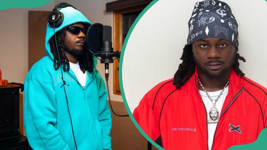 Aguero Banks in Cape Town, South Africa (L). Aguero Banks on 1 October 2025 in Nigeria (R). Aguero Banks in Cape Town, South Africa (L). Aguero Banks on 1 October 2025 in Nigeria (R).