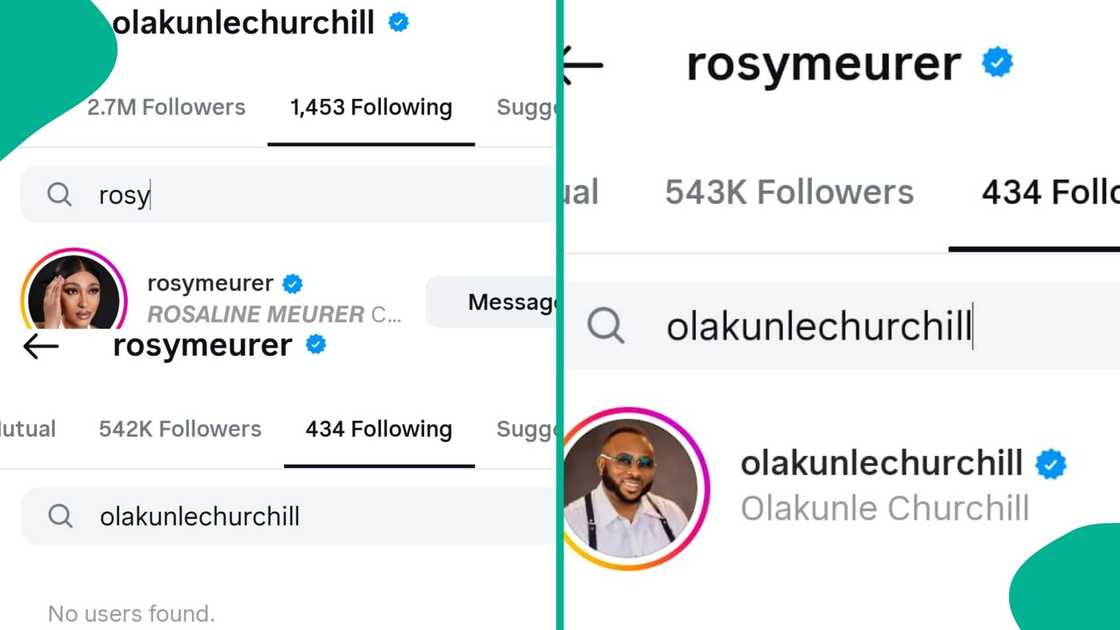 Rosy Meurer Unfollows Husband, olakunle Churchill, Photoshoot Tonto Dikeh king andre Rosy Meurer Unfollows Husband, olakunle Churchill, Photoshoot Tonto Dikeh king andre
