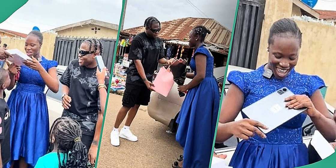 Asherkine surprised student on her graduation day Asherkine surprised student on her graduation day