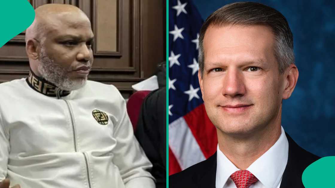 Nnamdi Kanu da dan majalisar Amurka