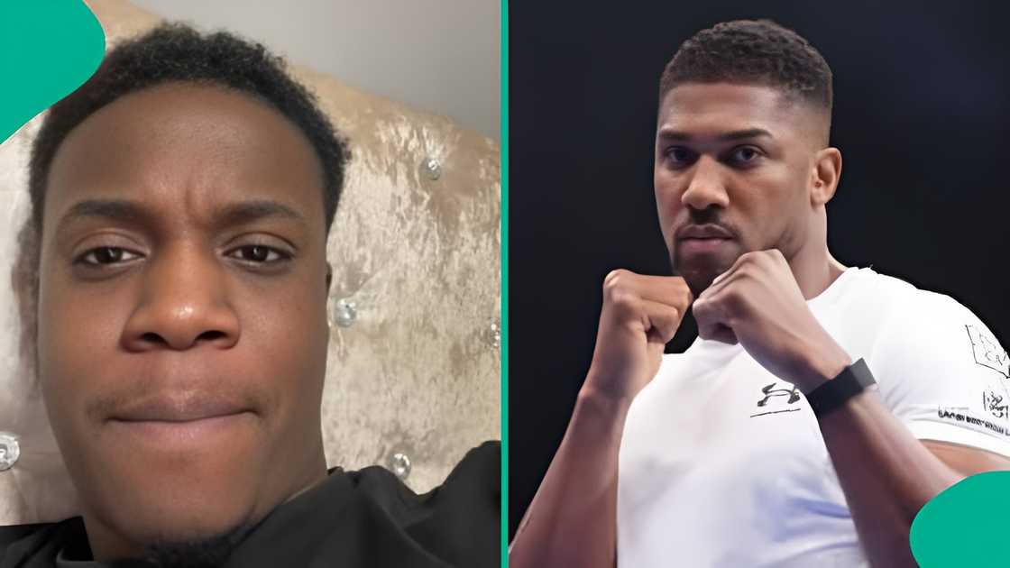 A young man reacted to the viral video of Anthony Joshua’s car crash, noting the car was split in two, how bystanders immediately found Joshua, and that no one called an ambulance, while also saying he would hate being famous because of what he saw. A young man reacted to the viral video of Anthony Joshua’s car crash, noting the car was split in two, how bystanders immediately found Joshua, and that no one called an ambulance, while also saying he would hate being famous because of what he saw.
